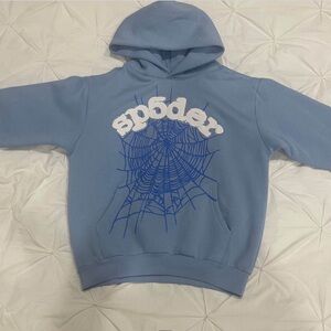 BLUE SP5DER HOODIE 💙